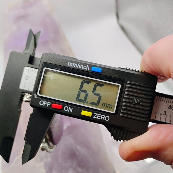 Large Variscite in Purpurite Sterling Silver Pendant Southwest Native Boho Style - Picture 5 of 6